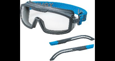 Uvex Schutzbrille 9143 i-Range Blau
