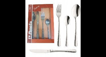 Amefa Barcelona Bestekset 24 Delig RVS voor 6 Personen