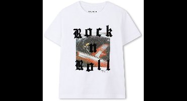 Zadig & Voltaire X60486 Polo's & T-shirts Jongens - Polo shirt - Wit - Maat 164