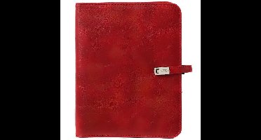 1011-16 A5 6 Ringband Rood 1 week per 2 paginas 2025-2026-2027