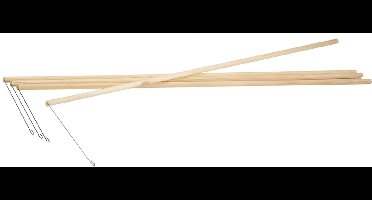 folia lantaarnstok, gemaakt van hout, lengte: 600 mm