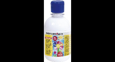 EBERHARD FABER Dekkende witte verf EFA Color, 300 ml fles