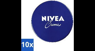 10 x Nivea - Hydraterende Crème - Unisex - 400 ml - Hydratatie - Crème - Huid Verzorging - Gezond Huid - Droge Huid