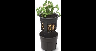 Prosperplast Zwarte Aardappel Kweekpot 29,5x24,5cm