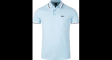 BOSS Green Polo korte mouw Blauw Paddy 10241663 01 50469055/455