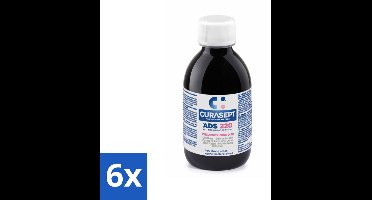 6 x Curasept Mondspoeling 0,20% CHX 200 ml - Mondspoeling - Chloorhexidine - Anti-discoloration - Mondverzorging - Parodontitis