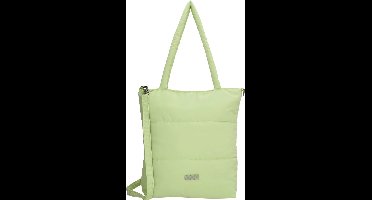 Beagles Calvia Shopper Schoudertas Trendy Puffer Soft - Tote Bag - Dames Tas - Lichtgroen