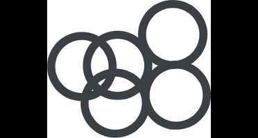 De Beer nbr ring 3/4 23x30x3,0 a 5 stuks dvgw-htb
