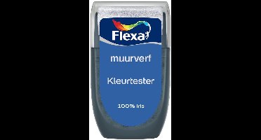 Flexa - Kleurtester Muurverf 100% Iris 30 ML - Mengverf - 0.03L