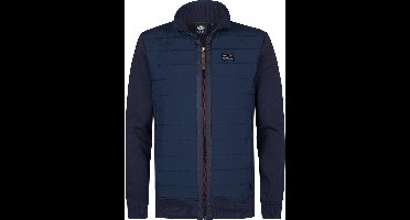 Petrol Industries - Heren Sweatvest Wisconsin Dells - Blauw - Maat XXL