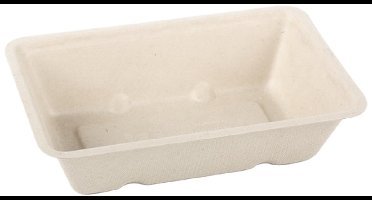 Daily Style – Snackbakjes – A9 – Suikerriet – 50 stuks – Duurzaam Servies