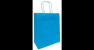 Daily Style – Papieren Tassen L – Blauw – 10 stuks