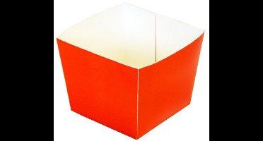 Daily Style – Snackbak – Uni Rood – 6 stuks