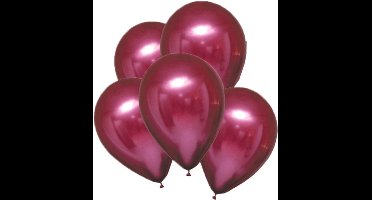 Daily Style – Ballonnen – Chroom Rood – 10 stuks – Feestdecoratie