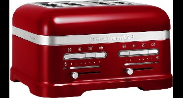 Kitchenaid Broodrooster - Artisan - Toaster met 4 sleuven en verwijderbaar kruimelbakje - Appelrood