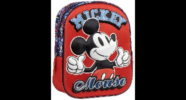 Schoolrugzak Mickey Mouse Rood 25 x 31 x 10 cm