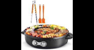 DailySupplies® Koreaanse BBQ - Hotpot Elektrisch - Grill - Gourmetstel