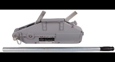 Staaldraadtakel 1600kg incl 20 mtr staalkabel haak