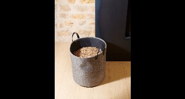 EDA vilttas voor pellets, 60 liter, donkergrijs