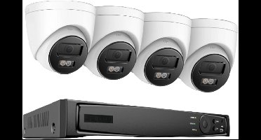 Beveiligingsset – Bewakingscamera – Surveillance Systeem – IP Camera – NVR Recorder – 8 Kanaals PoE NVR – 4K Ultra HD 8MP Beelden – Mens- en Voertuigherkenning - 1TB
