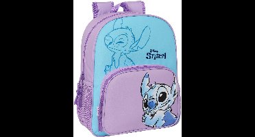 Schoolrugzak Lilo & Stitch Sweet Blauw Lila 32 x 38 x 12 cm