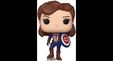 Funko What If...? Verzamelfiguur Pop! Vinyl - Marvel Anything Goes Captain Carter Multicolours