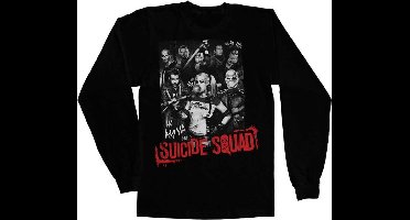 DC Comics Suicide Squad Longsleeve shirt -M- Suicide Squad Zwart