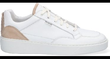McGregor Heren Sneakers - Beige - Lage Sneakers - Leer - Veters