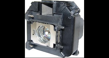 Beamerlamp geschikt voor de EPSON H448C beamer, lamp code ELPLP60 / V13H010L60. Bevat originele P-VIP lamp, prestaties gelijk aan origineel.