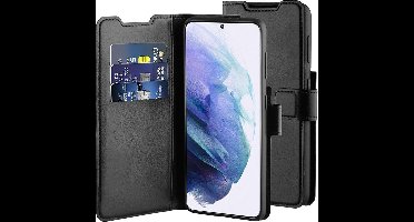 BeHello Samsung Galaxy S21+ Gel Wallet Hoesje - Zwart