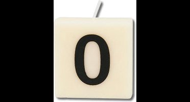 Letter Kaarsje - 0