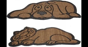 Deurmat hond of kat - kokos -