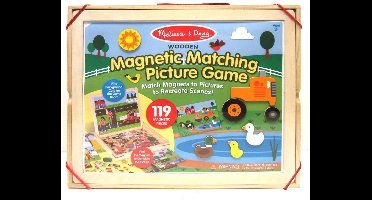 Melissa & Doug Magneten in doos Magnetisch spel van hout