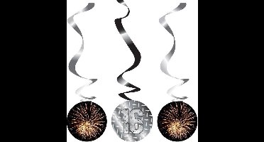 Haza Original Hangdecoratie Finally 16 Unisex 3 Stuks