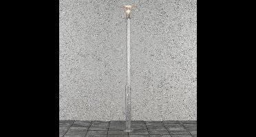 KonstSmide Landelijke buitenlantaarn Mode 220cm zinkgrijs - 663-320
