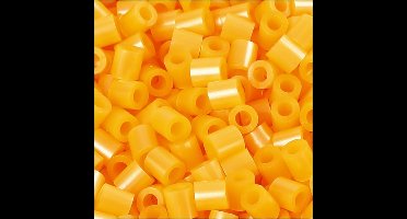 Foto kralen, afm 5x5 mm, gatgrootte 2,5 mm , abricot (29), 1100 stuk