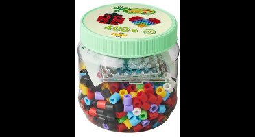 Hama 8792 Emmer met 400 maxi-kralen en prikborden