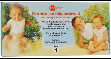 Aromed Arovest Warmte- en Inhalatievest voor baby nr1
