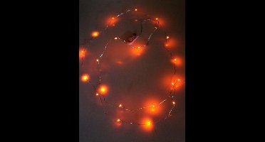 Ledverlichting snoer oranje 2 meter