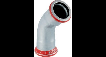 Mapress Persfitting met 2 aansluitingen