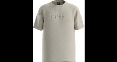 Boss Heren T-Shirt Bruin 50553652/272 Ts Logo