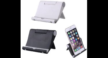 Verstelbare Mobiele Telefoonstandaard Set van 2 - Universele Opvouwbare Smartphone en Tablet Houder