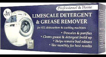 Kalk- en wasmiddelverwijderaar voor wasmachines en vaatwassers – 10 toepassingen