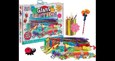 Knutselen Kinderen 500pcs - Knutselkoffer voor Jongens en Meisjes - Creatief Speelgoed - Knutselen - Joya Creative