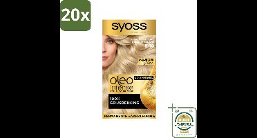 Syoss Oleo Intense - Haarverf - 9-10 - Stralend Blond - 115ml x 20