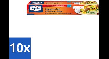 Toppits – Magnetronfolie – 15 m - Bulkverpakking - 10 stuks