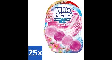 Witte Reus - Toiletblok Brilliant Gel - Spring Rain - 1 Toiletblok - Bulkverpakking - 25 stuks