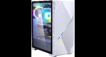 Peta Iceberg AMD Ryzen 5 5500GT Gaming PC – Radeon RX Vega 7 – 16GB RAM – 500GB SSD – Windows 11 Pro – Wifi – RGB Iceberg Behuizing – Betaalbare 1080p Gaming met Extra Opslag