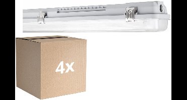 Voordeelpak 4x Ledvance LED Vochtbestendig Behuizing MT Gen 3 IP65 | Geschikt voor 2x150cm LED Buis.