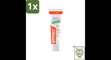 1 x Elmex Gel-Tandpasta Junior (5-12 Jaar) 75 ml- Tandpasta Voor Kinderen - Gaatjes Bescherming - Aminfluoride - Tandglazuurbescherming - Kinder Tandpasta
